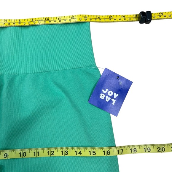 Joy Lab High Rise 7/8 Length Leggings Jade Cream Women’s Large Pastels Spring - Picture 3 of 11